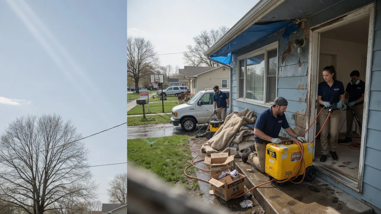 Basement Flood Cleanup in Montoursville, PA near me